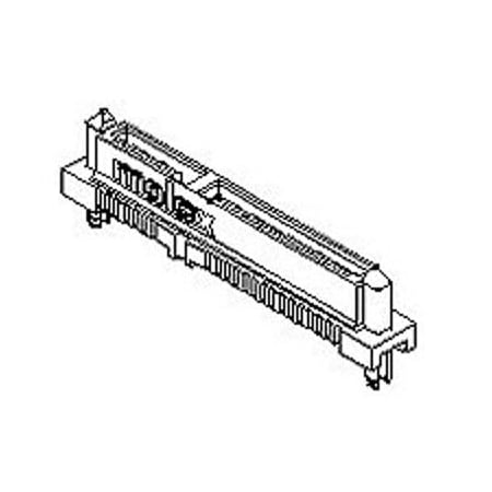 Molex Telecom And Datacom Connector, 22 Contact(S), Male, Straight, Surface Mount Terminal, Locking,  877131005